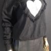 Sweter w serce cekiny - obrazek 4