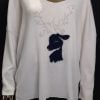 Sweter damski z jeleniem - obrazek 2