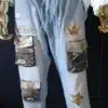 Spodnie jeansowe damskie - obrazek 2