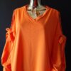 Bluza damska NEW COLLECTION pomarańczowa - obrazek 2