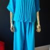 Komplet plisowany Turkus NEW COLLECTION - obrazek 2