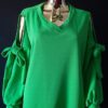 Bluza damska NEW COLLECTION zielona - obrazek 2