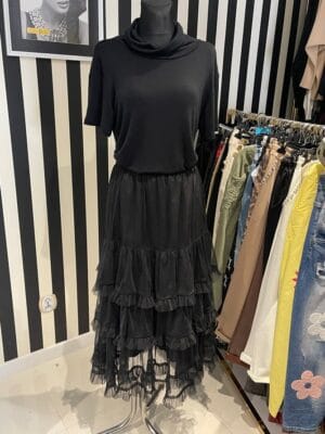 Spódnica plisowana z koronką rozmiar Uniwersalny